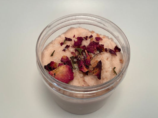 Grapefruit Rose Sugar Scrub - Spiral Circle