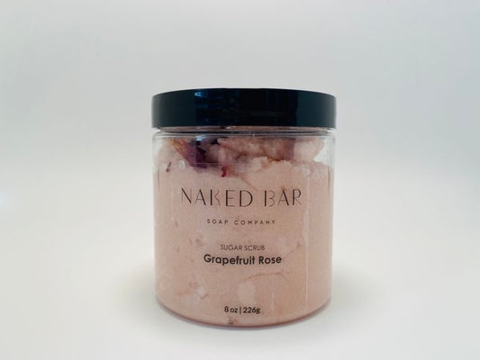 Grapefruit Rose Sugar Scrub - Spiral Circle