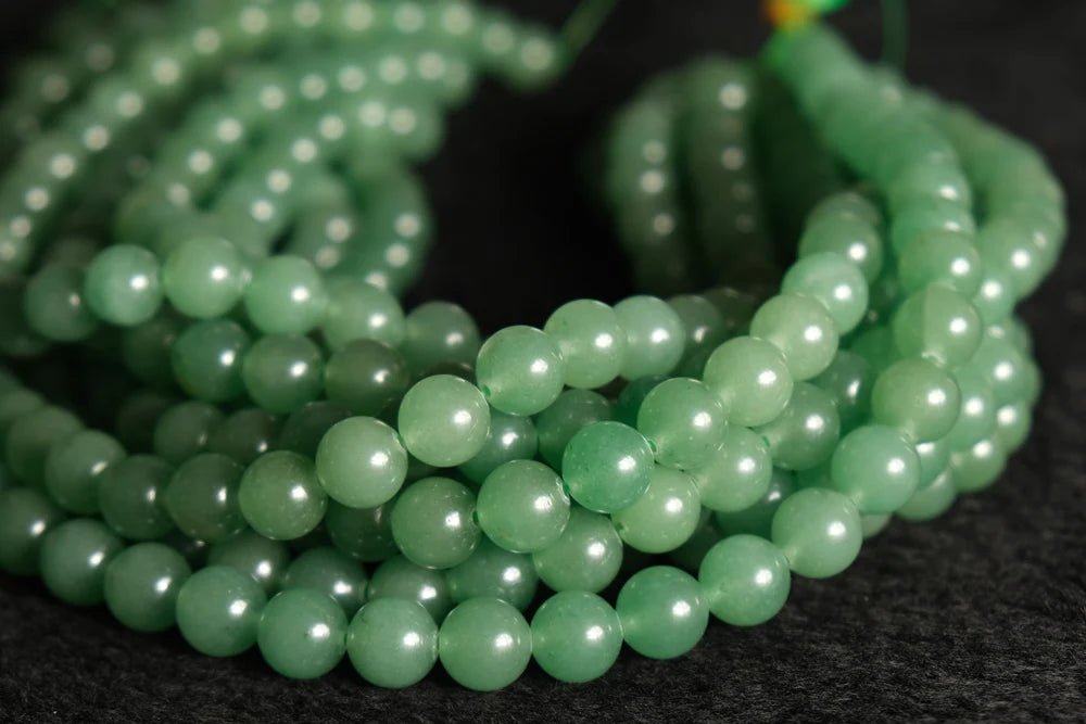 Green Aventurine | Prosperity | Stone Bracelet 6mm - Spiral Circle