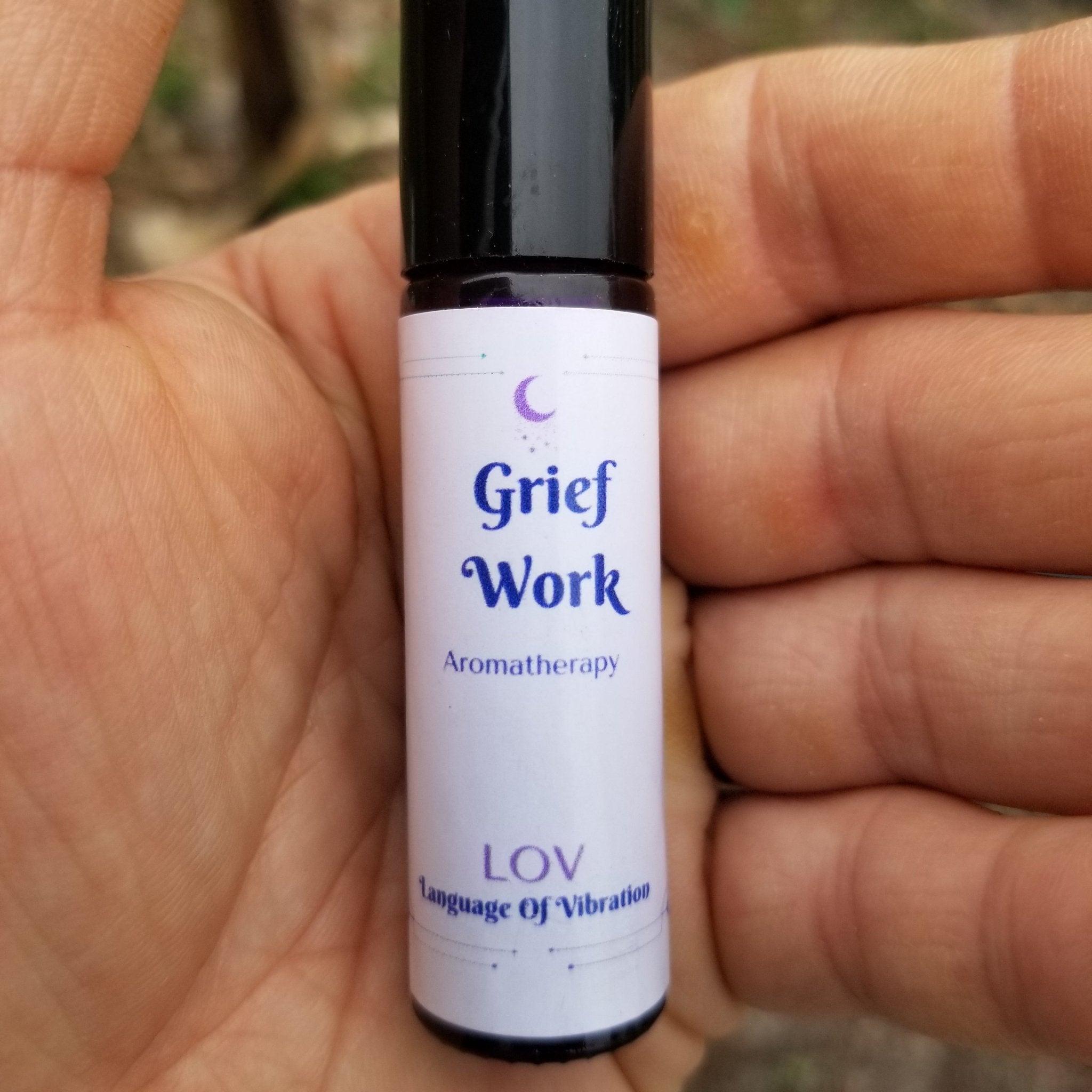 Grief Work: Reiki-Infused Rose Aromatherapy Roll-on - Spiral Circle