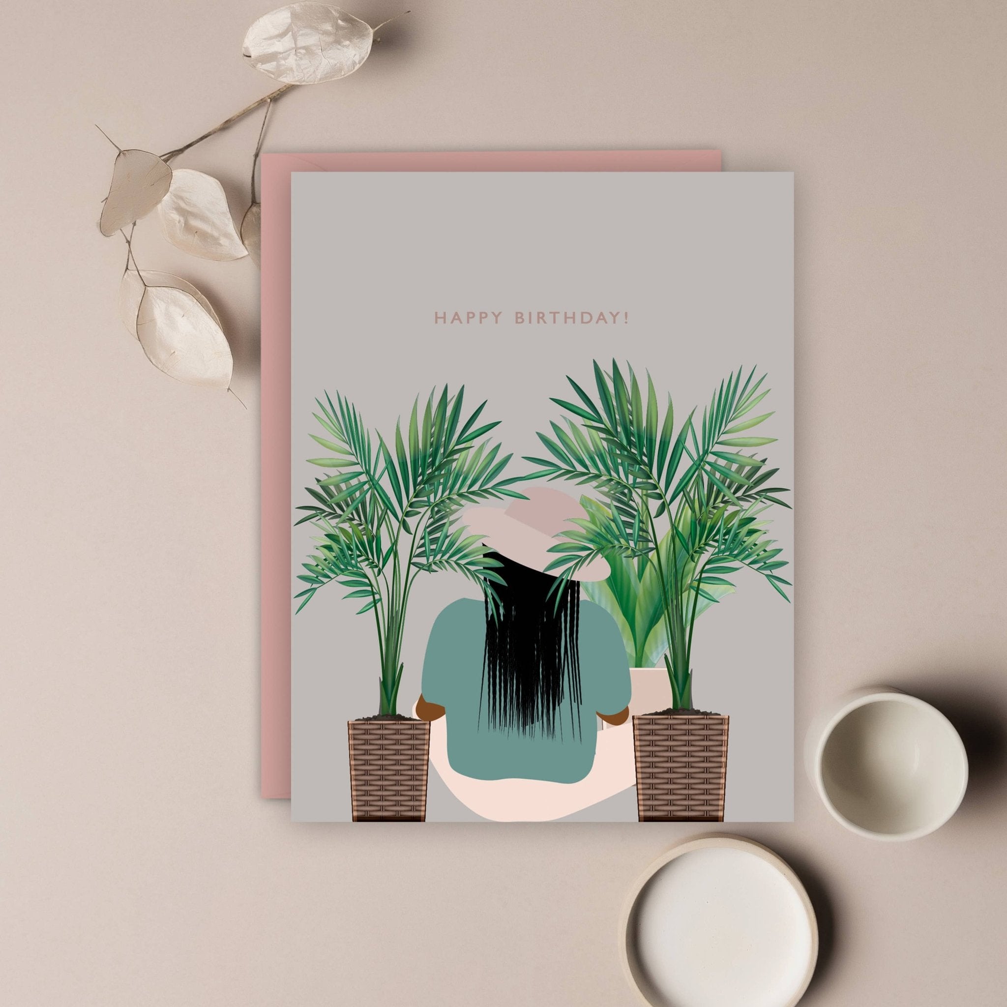 Growth | Birthday Card - Spiral Circle