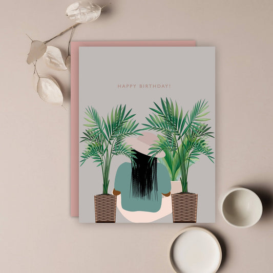 Growth | Birthday Card - Spiral Circle