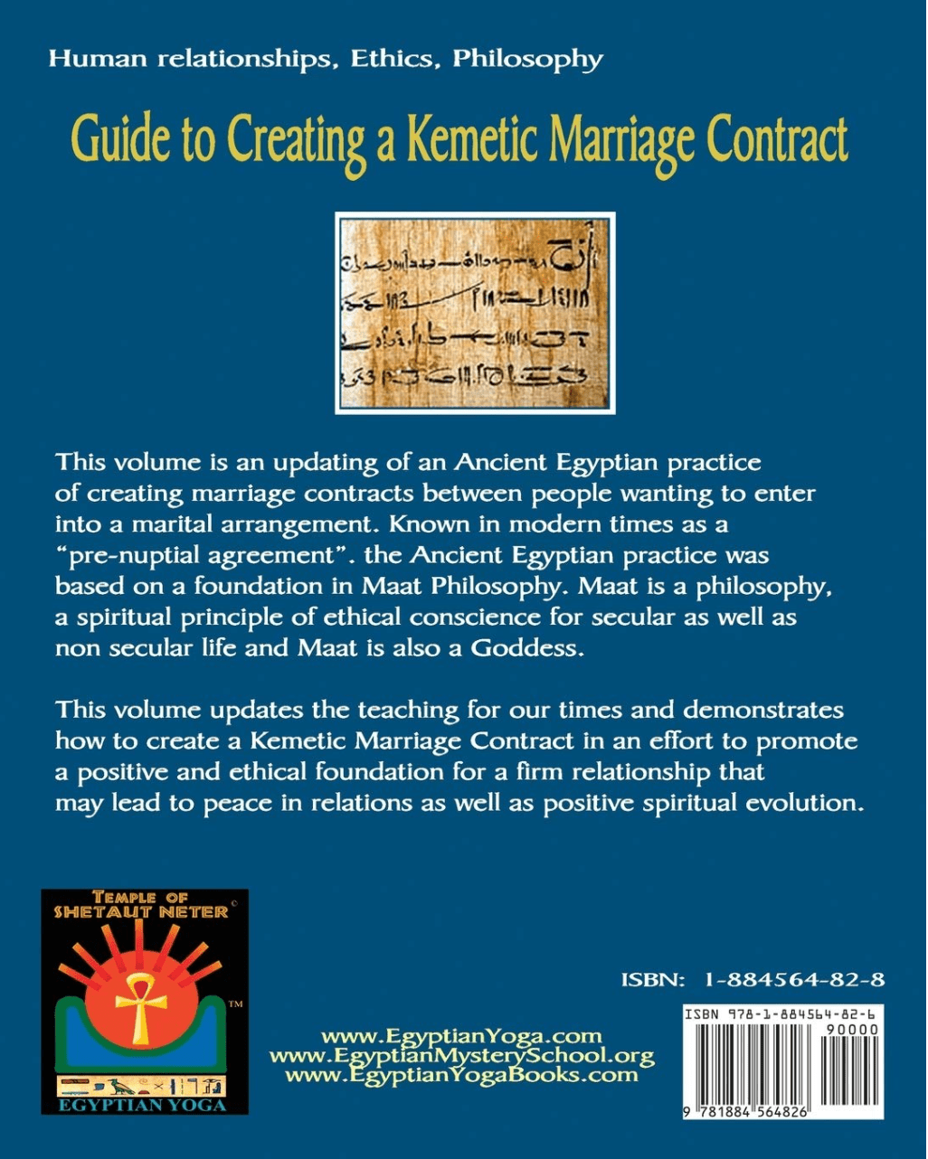 Guide to Creating a Kemetic Marriage Contract - Spiral Circle