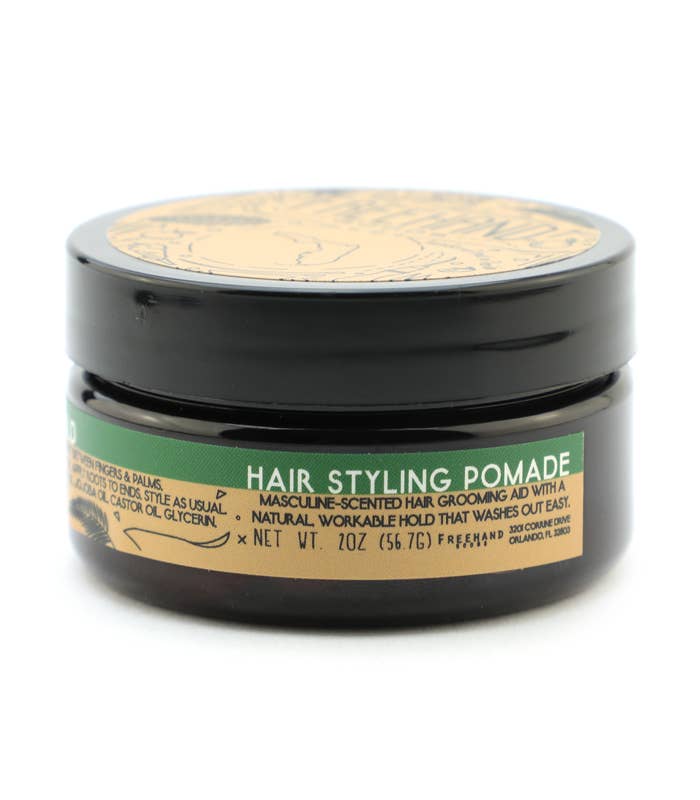 Hair Styling Pomade - All Natural - Spiral Circle