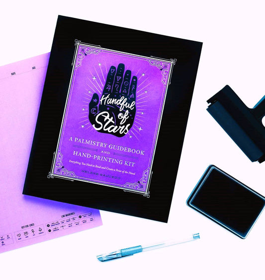 Handful of Stars: Palmistry Hand-Printing Kit - Spiral Circle
