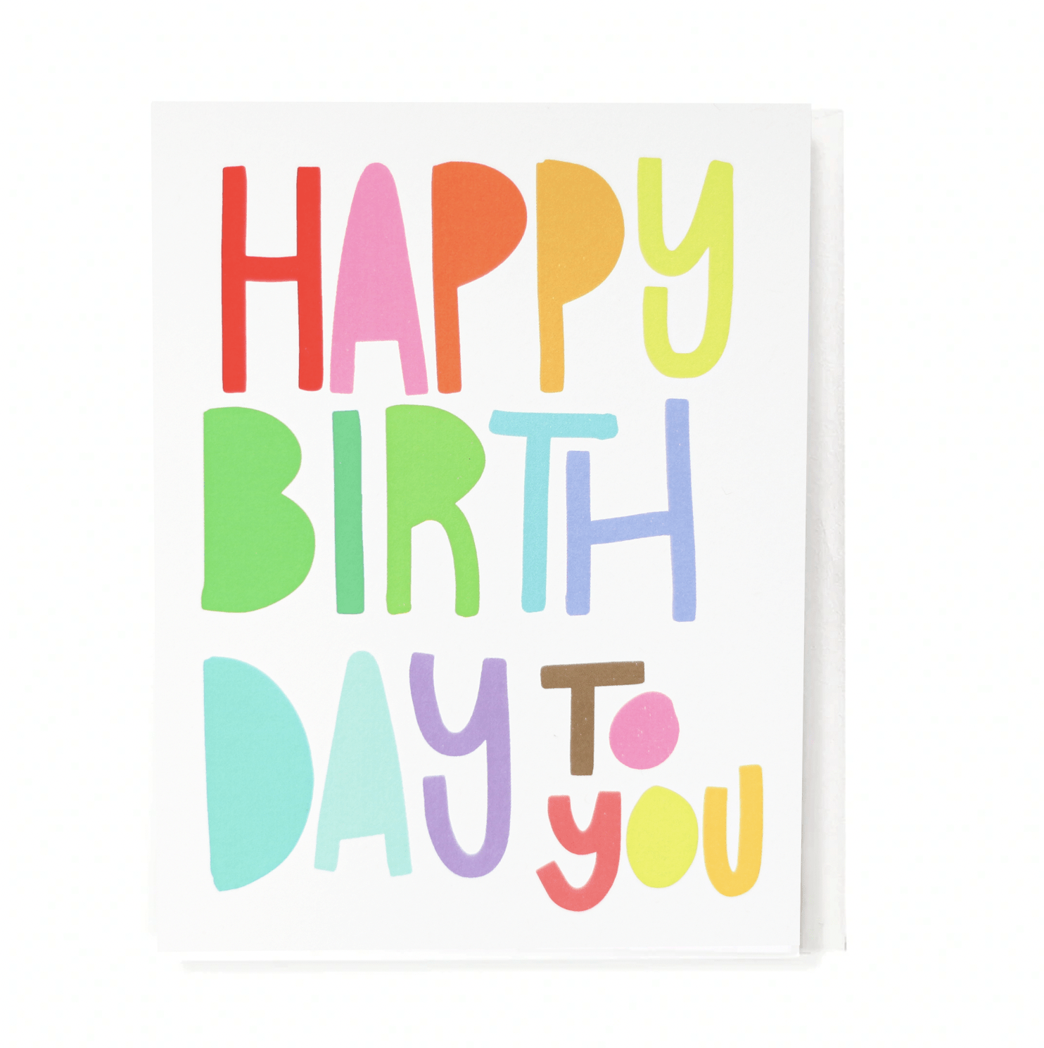 Happy Birthday To You | Greeting Card - Spiral Circle
