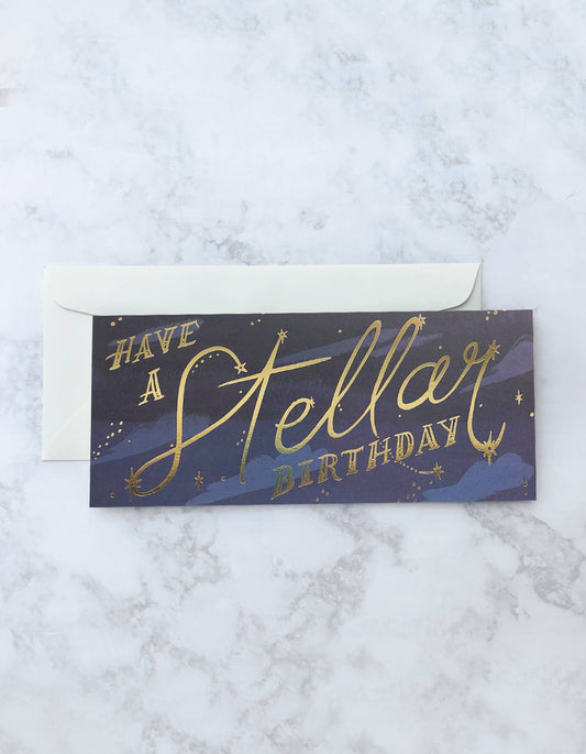 Have a Stellar Birthday | Card - Spiral Circle
