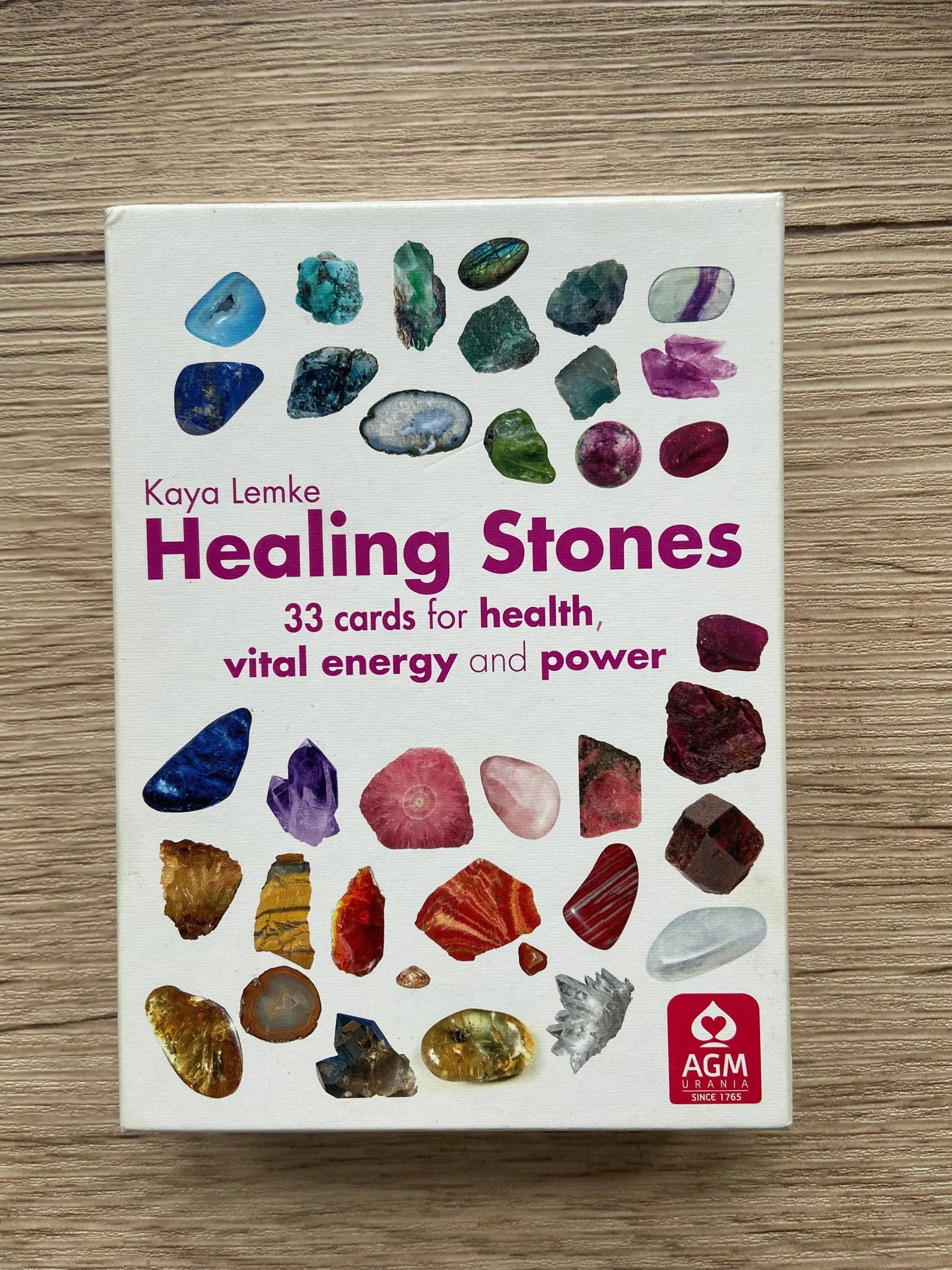 Healing Stones Cards - Spiral Circle