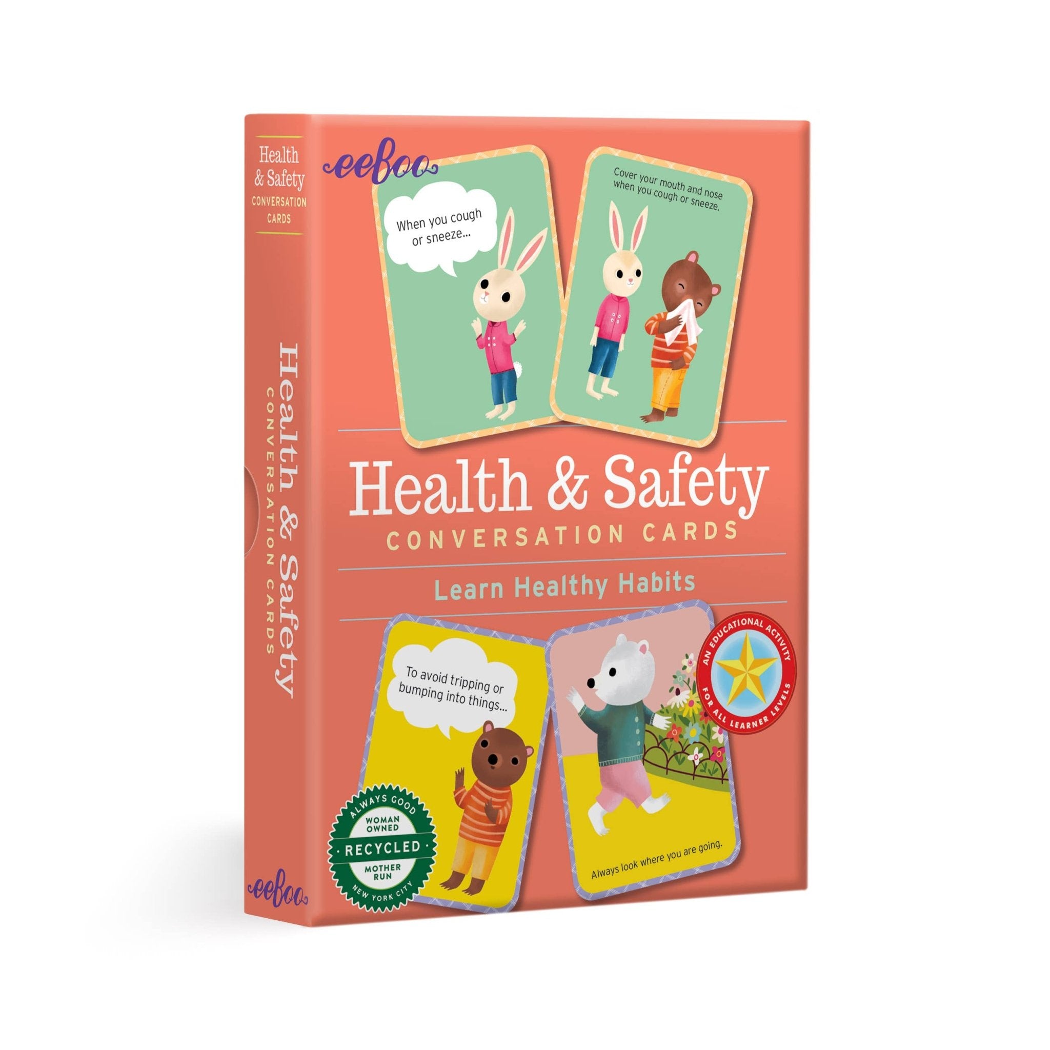 Health & Safety Conversation Card - Spiral Circle