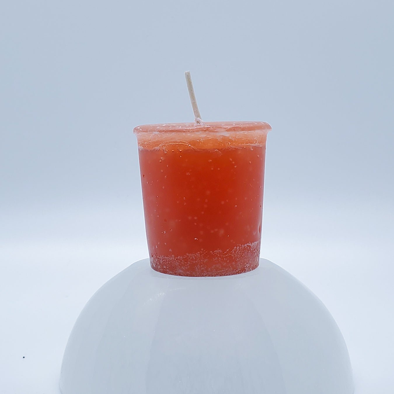 Housewarming | Burnt Orange | Votive Intention Candle | Reiki Charged - Spiral Circle