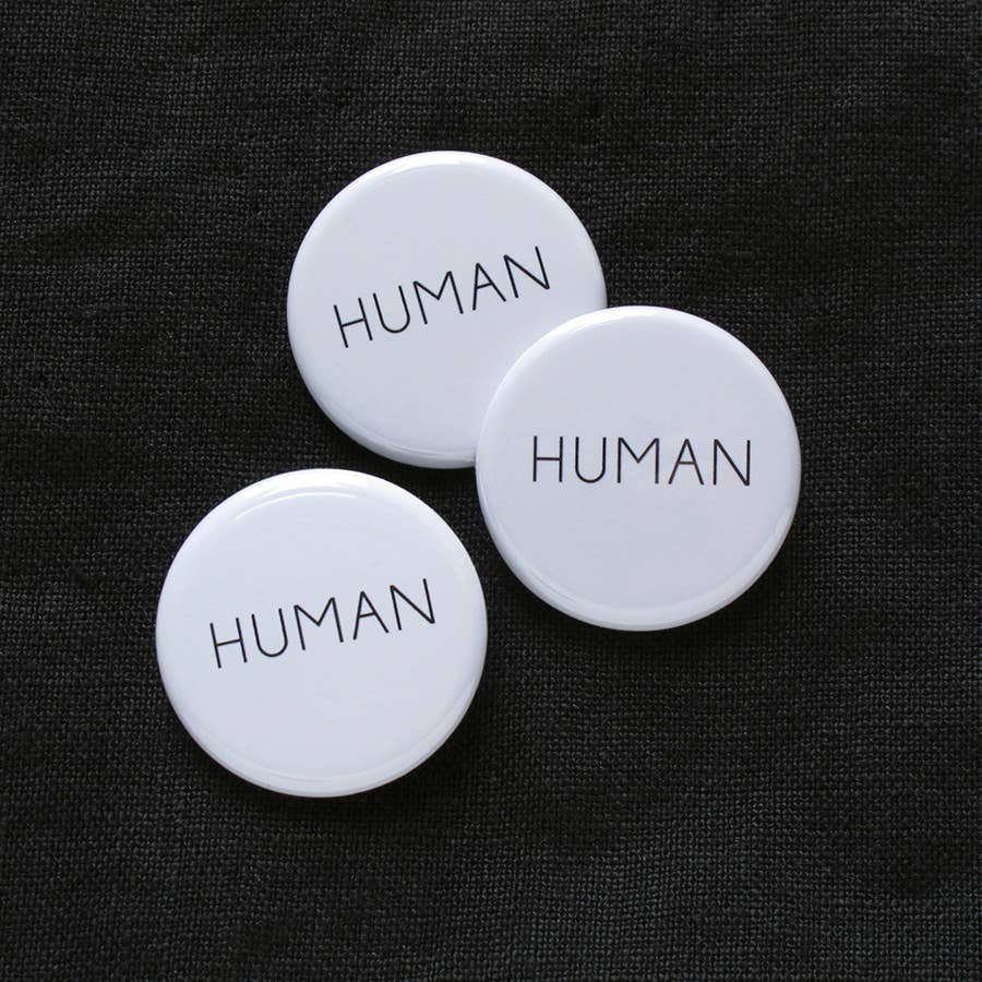 Human Button - Spiral Circle