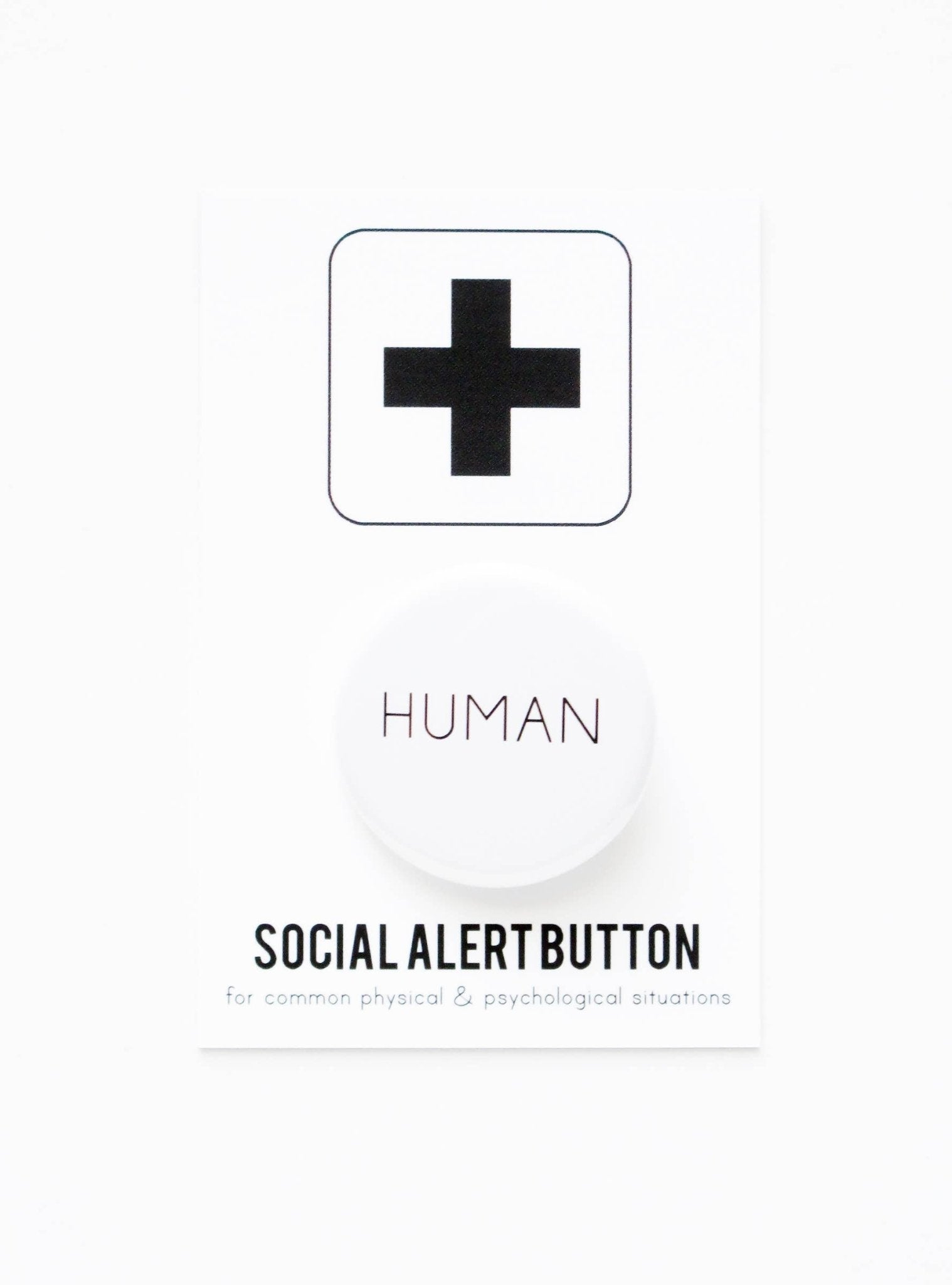 Human Button - Spiral Circle
