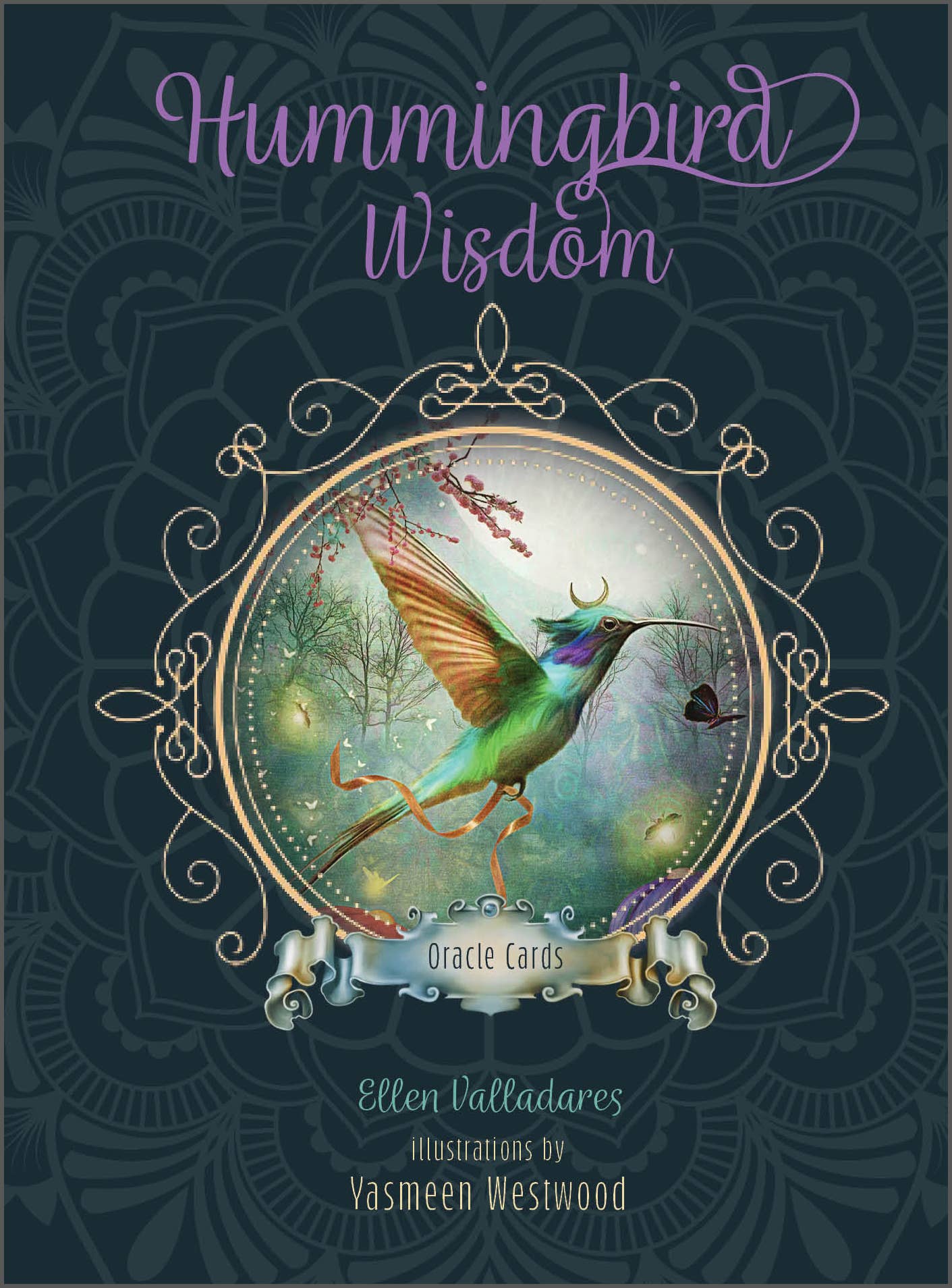 Hummingbird Wisdom Oracle Cards - Spiral Circle