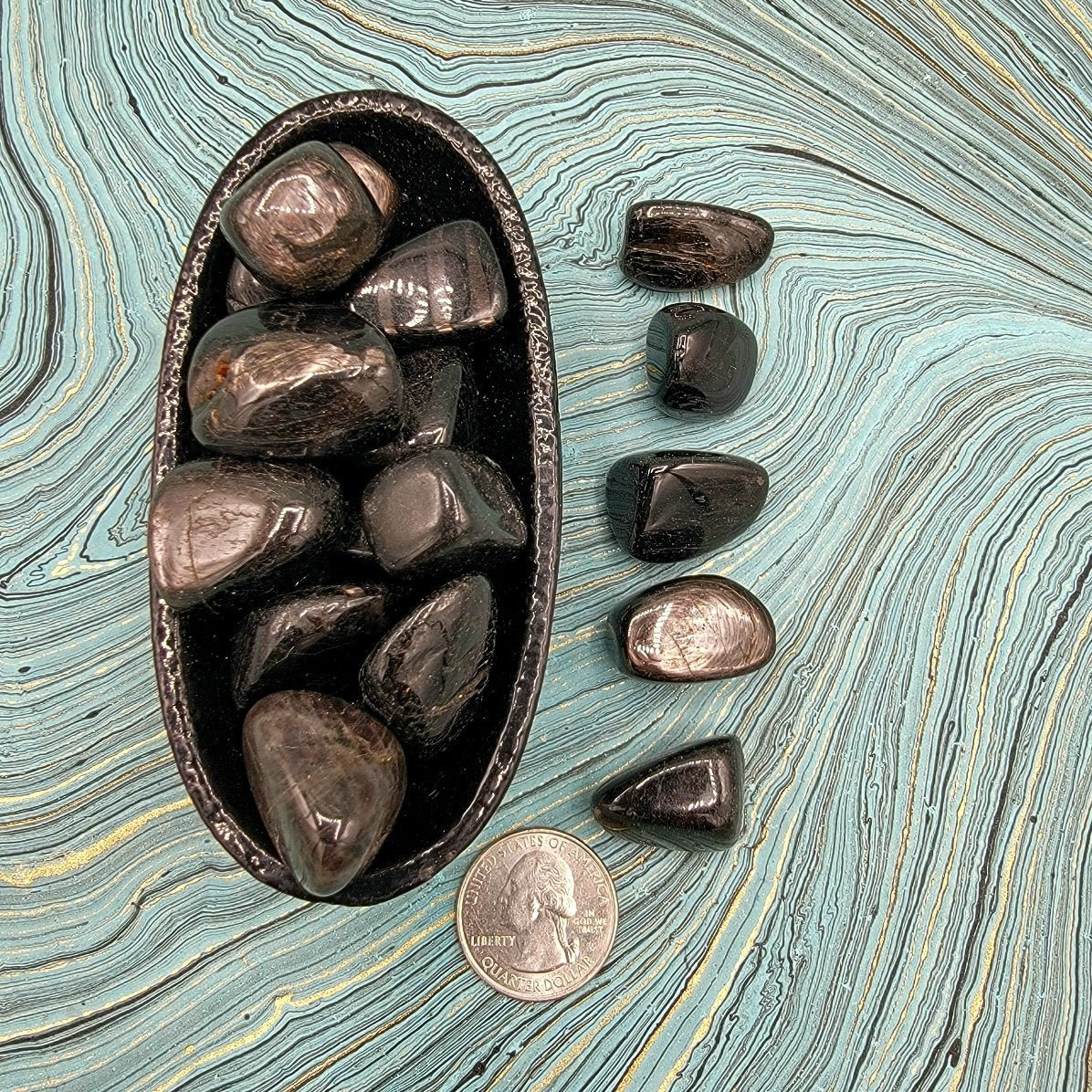 Hypersthene | Quiet Mind, Stability, Focus - Spiral Circle