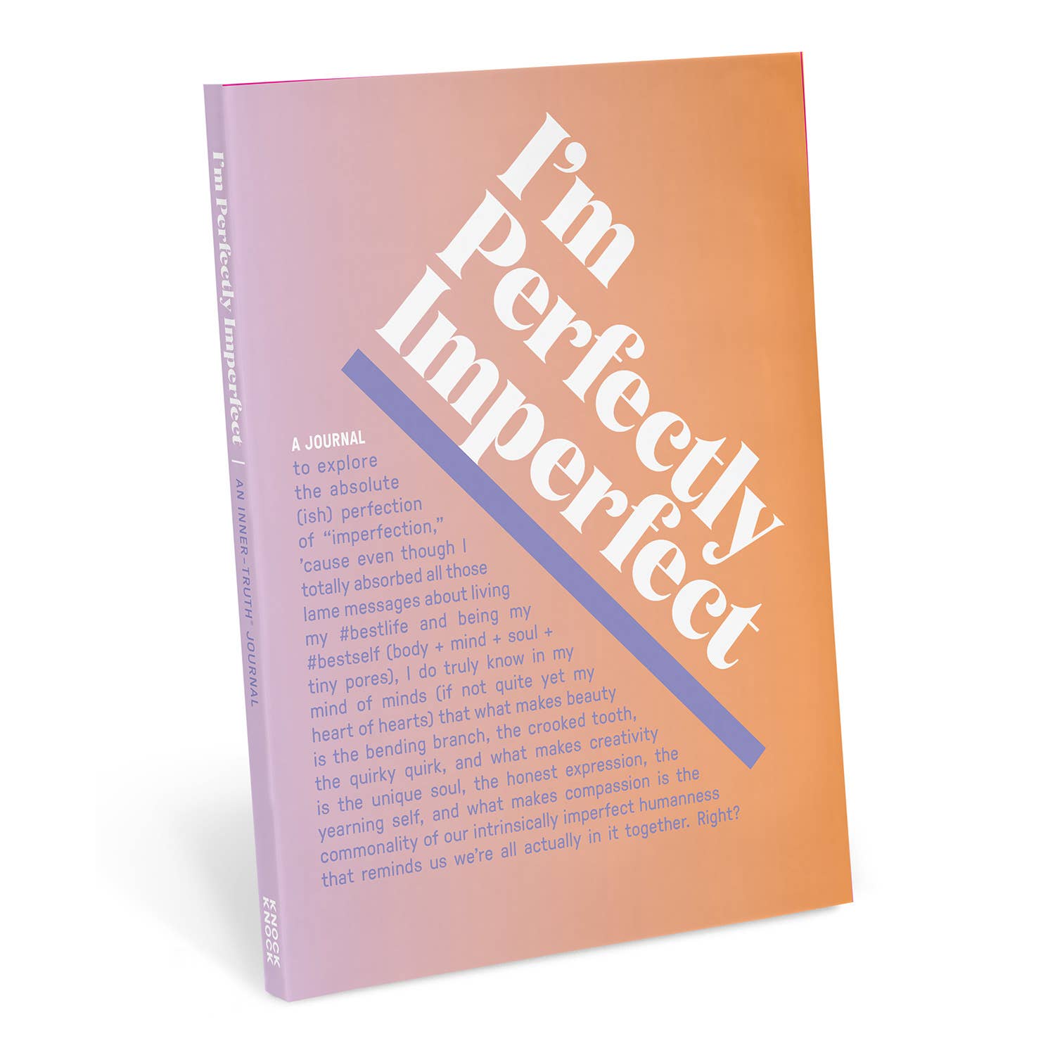 I'm Perfectly Imperfect Inner-Truth Journal (Ombre Edition) - Spiral Circle