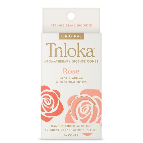 Incense Cone | Rose - Spiral Circle