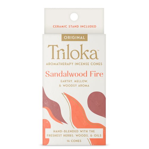 Incense Cone | Sandalwood Fire - Spiral Circle