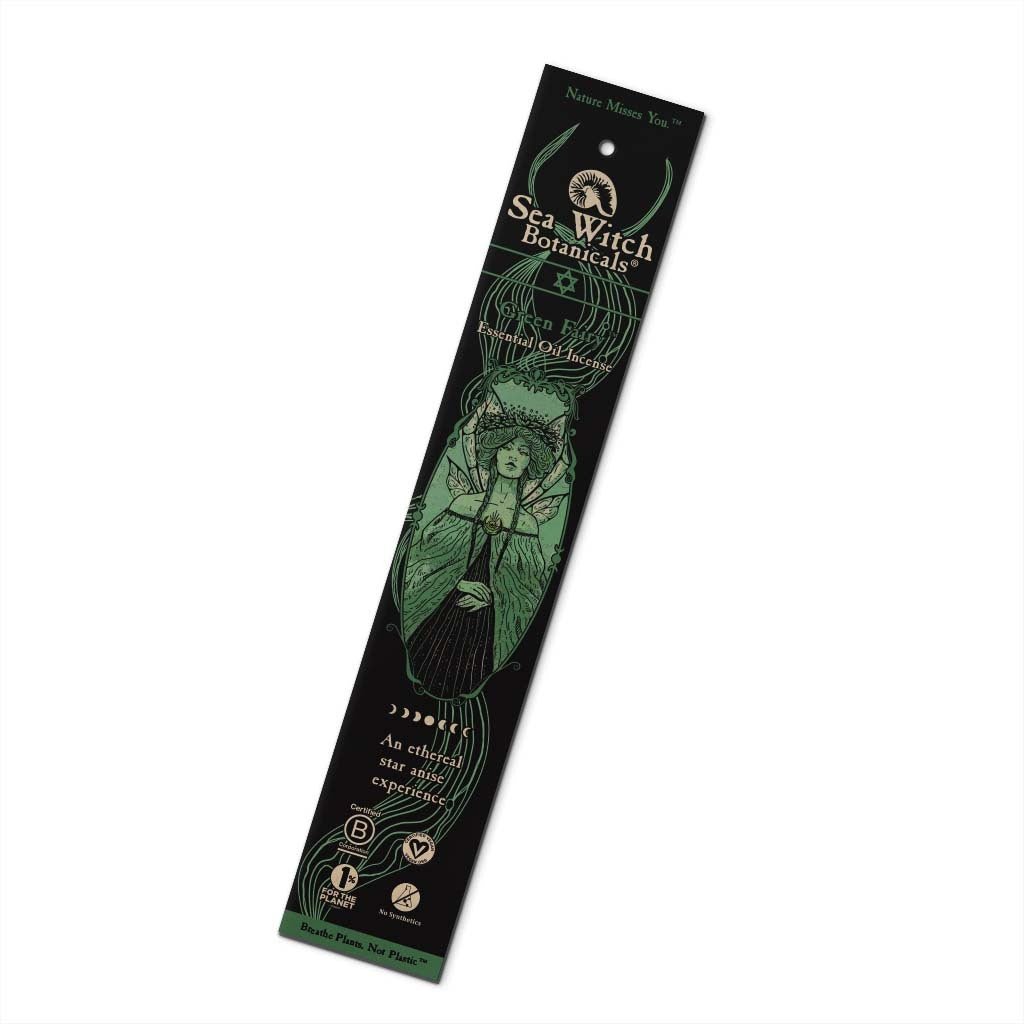 Incense Sticks | Green Fairy | Star Anise - Spiral Circle