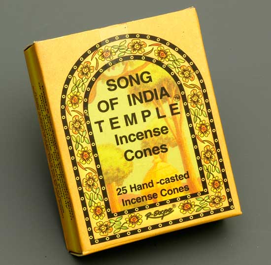 India Temple Cones - Spiral Circle