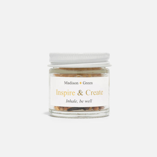 "Inspire & Create" | Creativity Boost Aromatherapy Inhaler - Spiral Circle