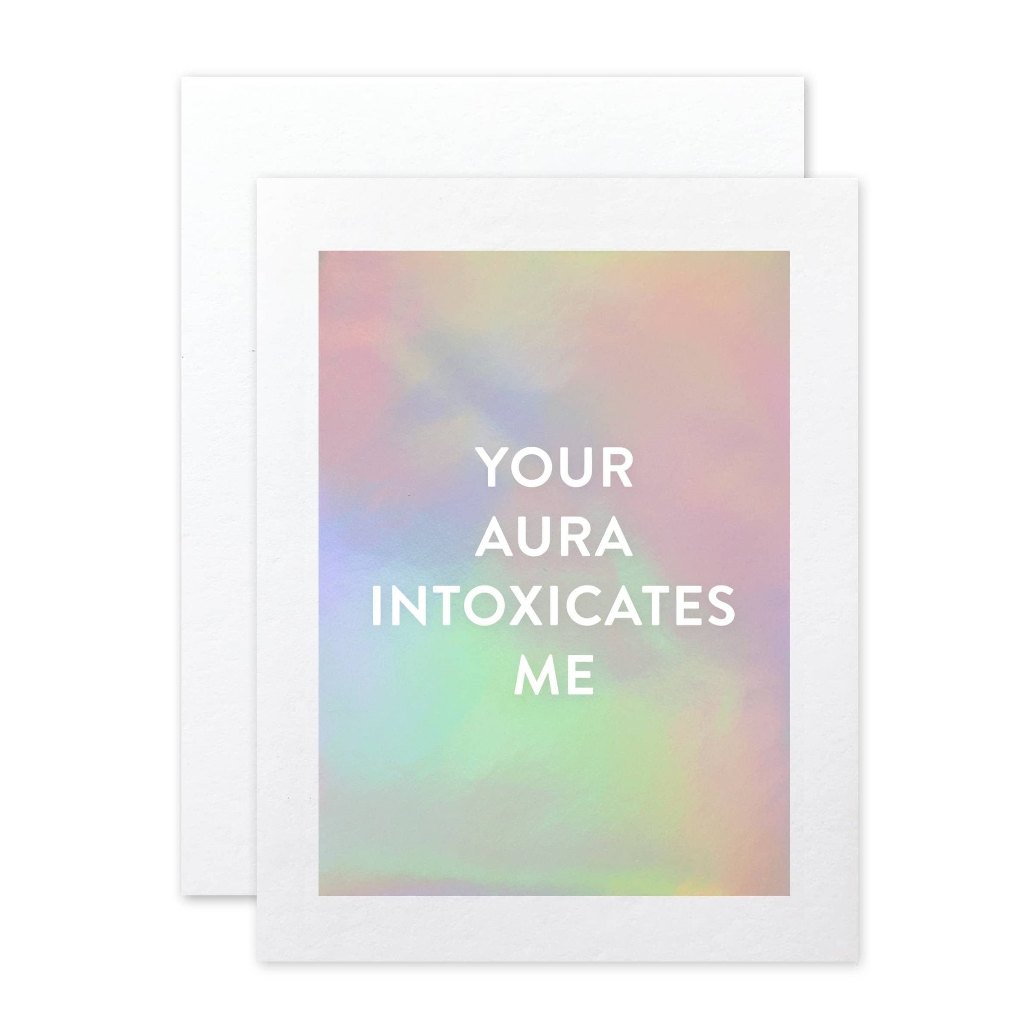 Intoxicating Aura Greeting Card - Spiral Circle