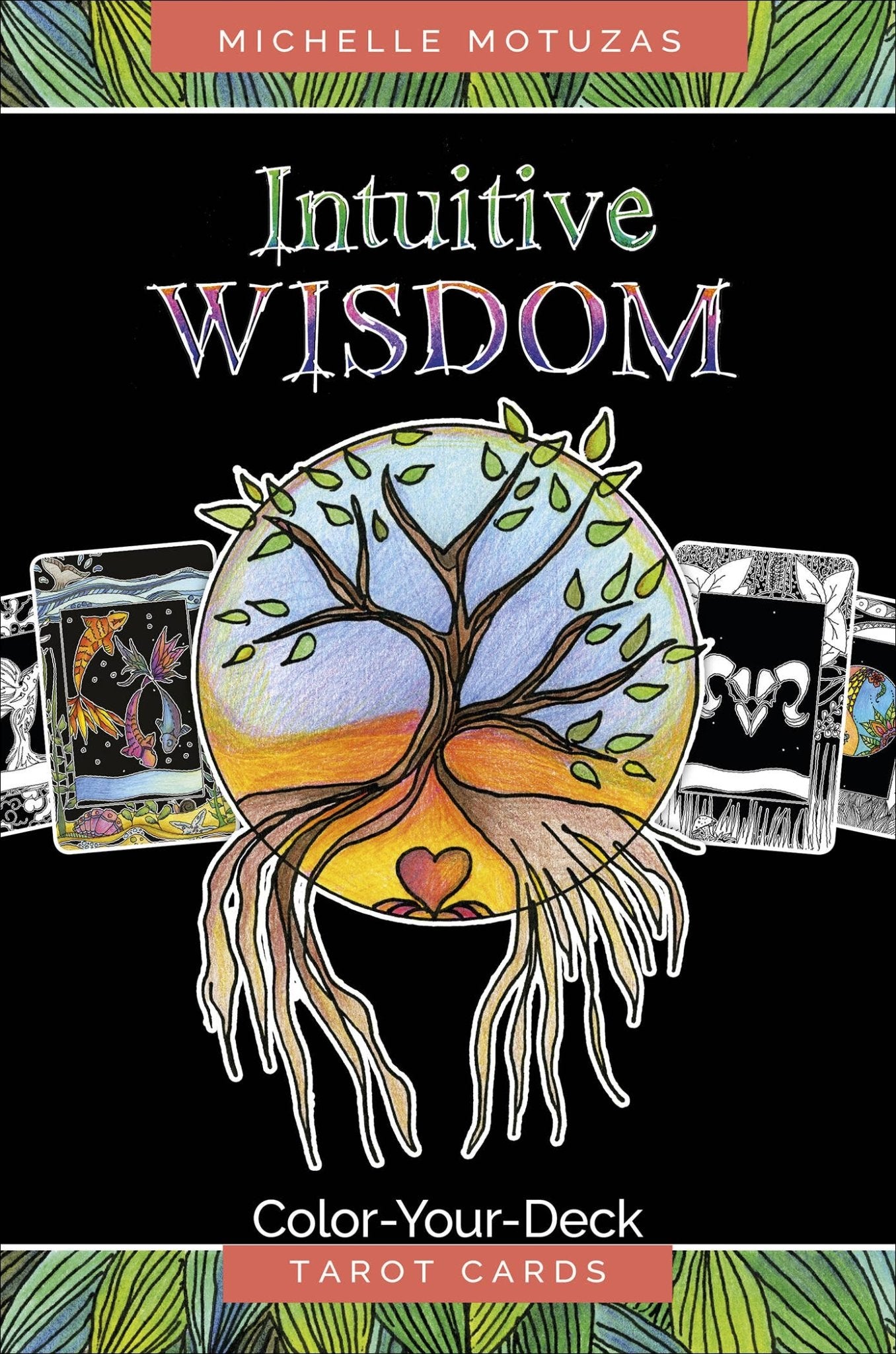 Intuitive Wisdom: Color-Your-Deck Tarot Cards - Spiral Circle