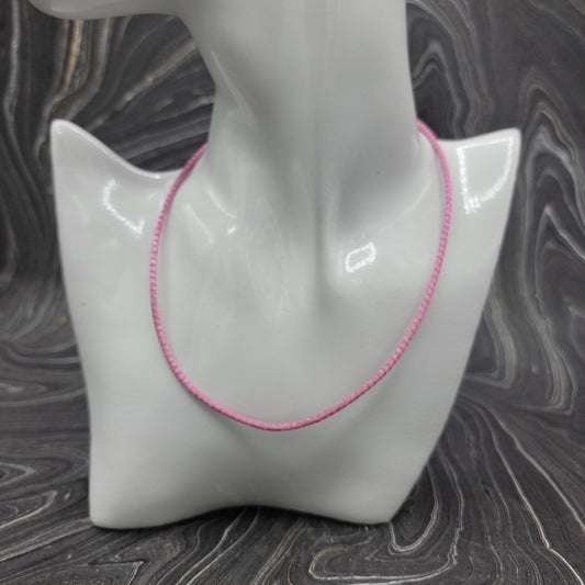 Italian Brass Necklace | 16" - Spiral Circle