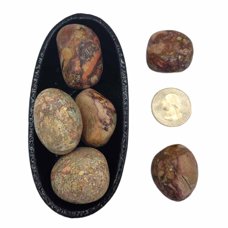 Jasper, Pink Porcelain | Stone of Peace and Love - Spiral Circle