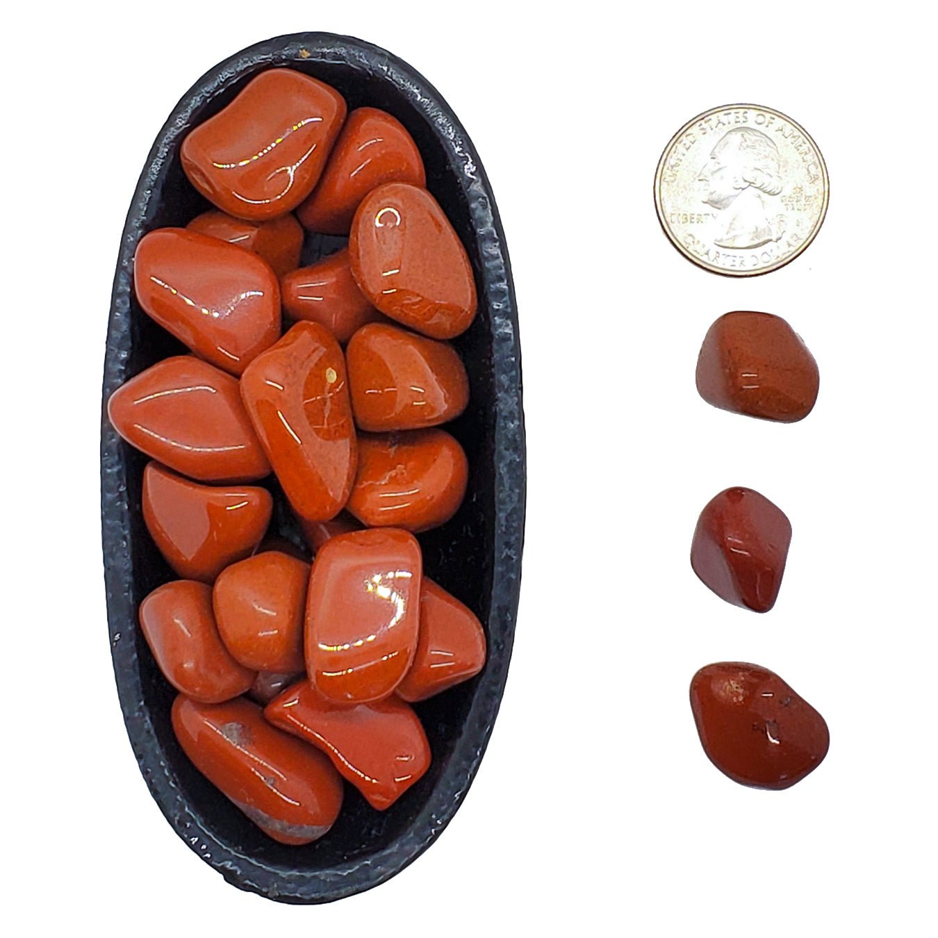 Jasper, Red - Empowerment - Spiral Circle