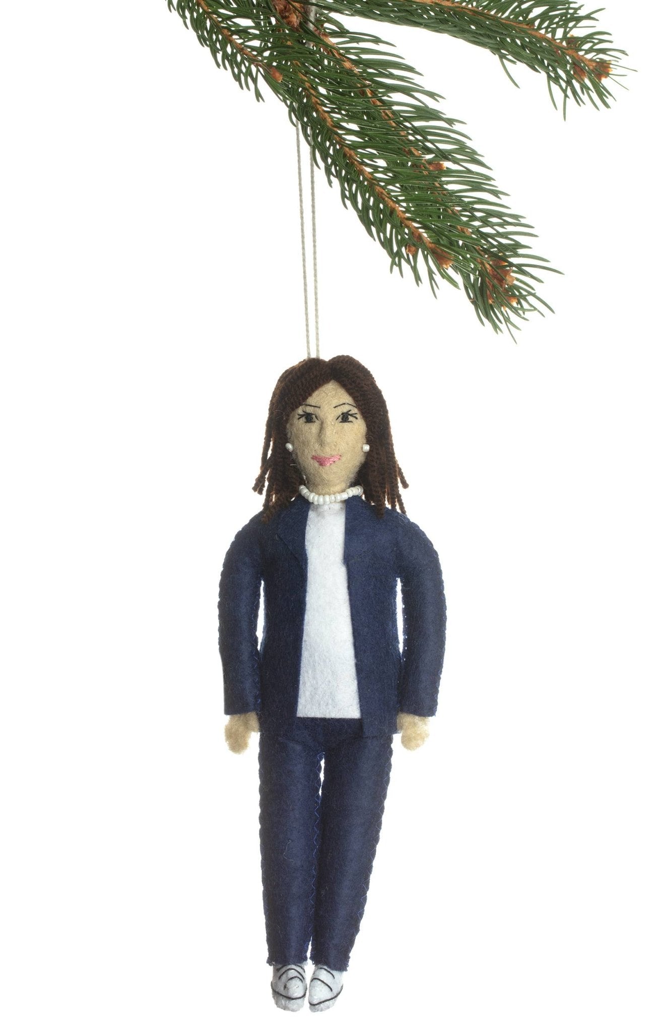 Kamala Harris Ornament - Spiral Circle