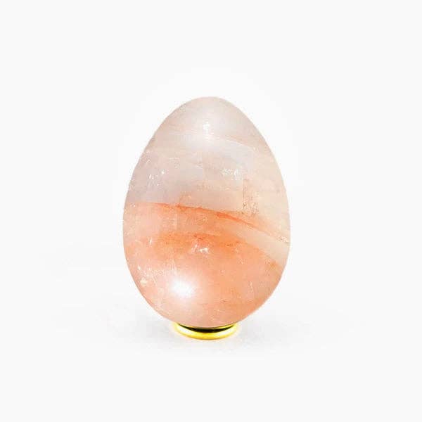 Kind Love Stone Yoni Egg | Undrilled - Spiral Circle