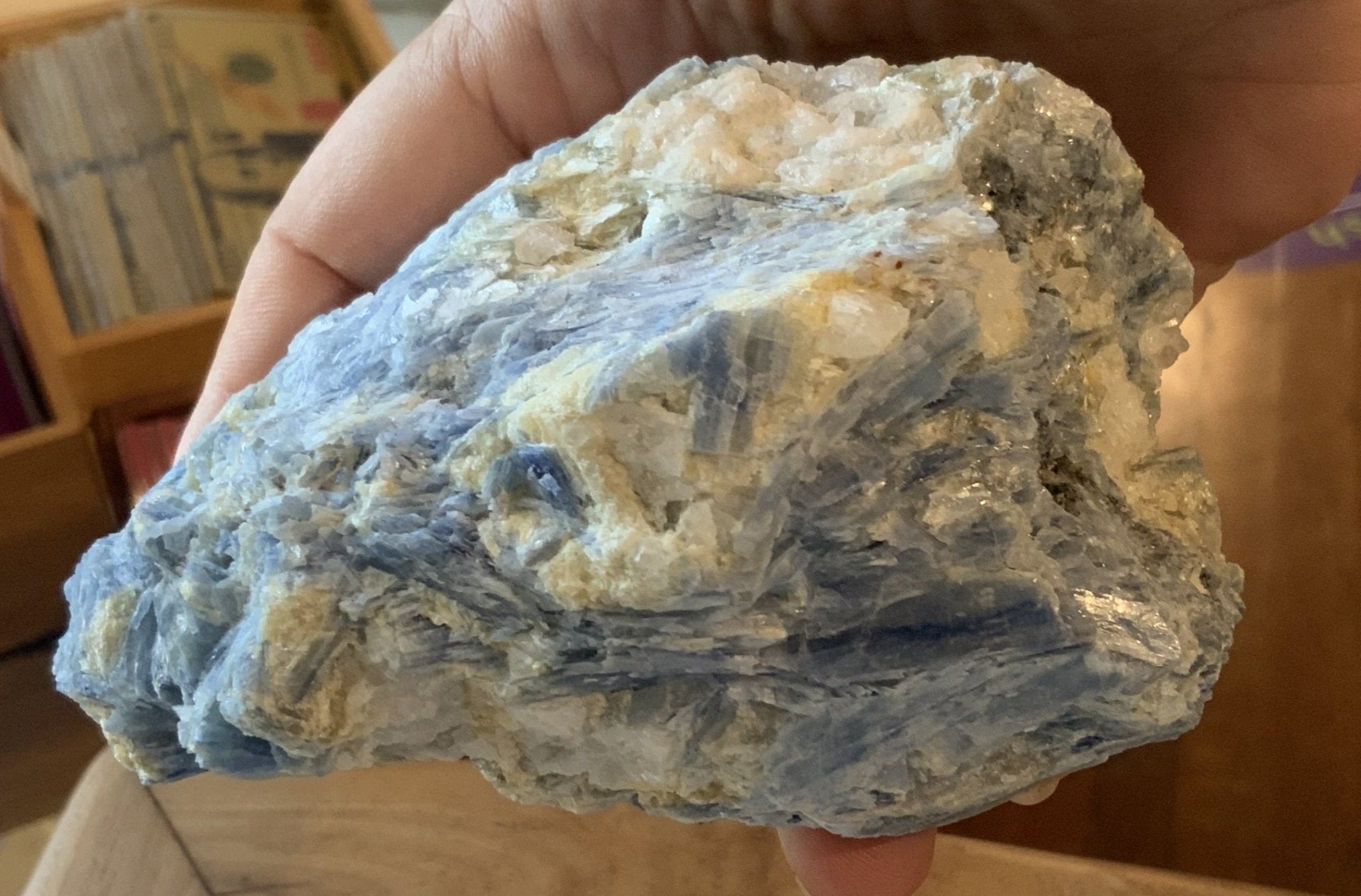 Kyanite, Blue | Statement - Spiral Circle