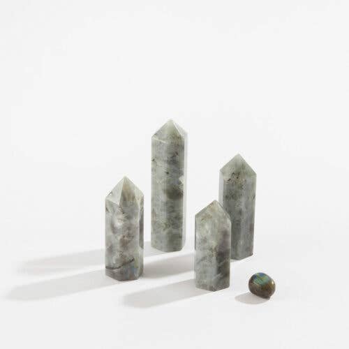 Labradorite Tower - Spiral Circle