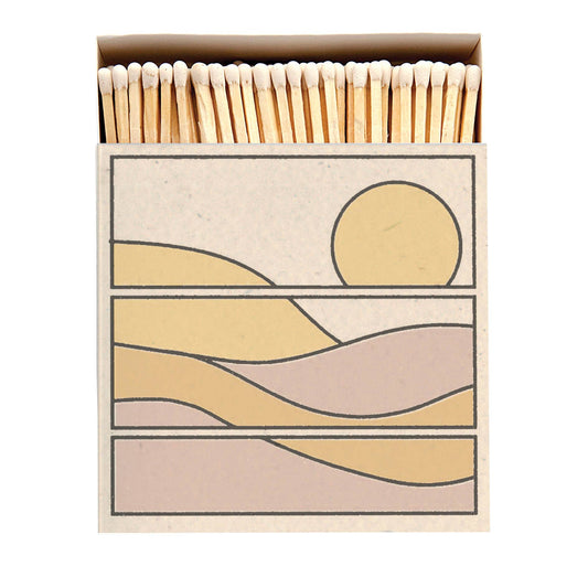 Landscape Match Box - Spiral Circle
