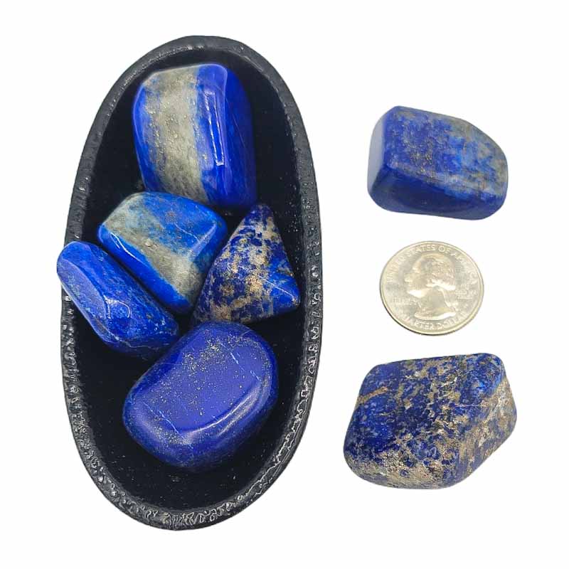 Lapis Lazuli | Tumbled | Manifestation - Spiral Circle