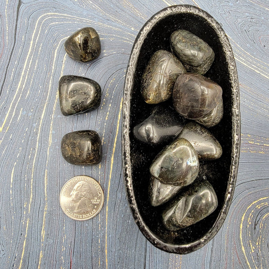 Larvikite - develop your intuition and magic - Spiral Circle