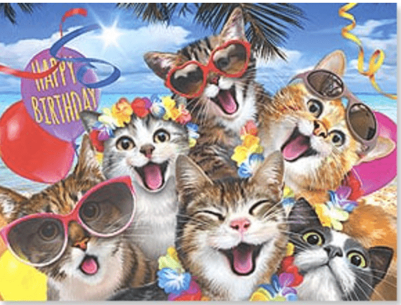 Leanin Tree Greeting Card - Spiral Circle