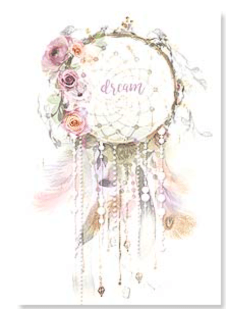 Leanin Tree Greeting Card - Spiral Circle