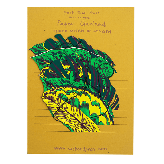 Leaves Garland - Spiral Circle