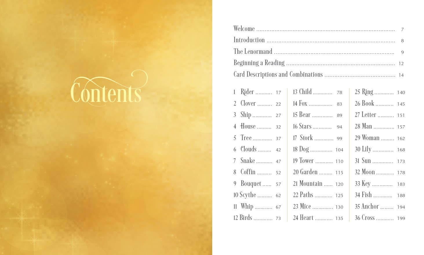 Lenormand of Enchantment - Spiral Circle