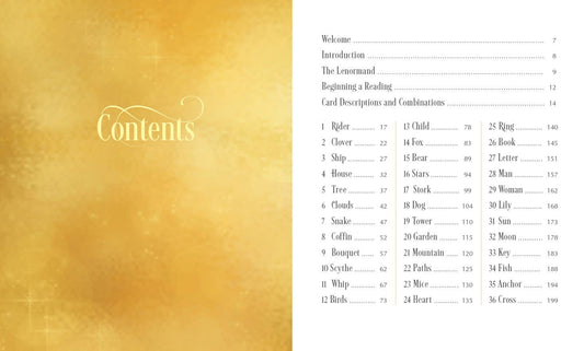 Lenormand of Enchantment - Spiral Circle