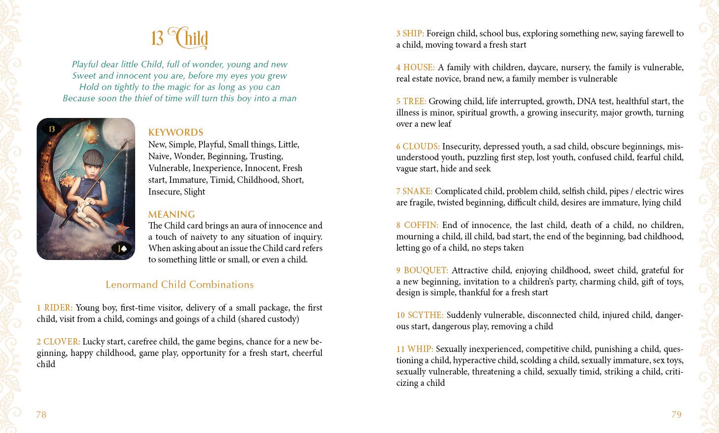 Lenormand of Enchantment - Spiral Circle