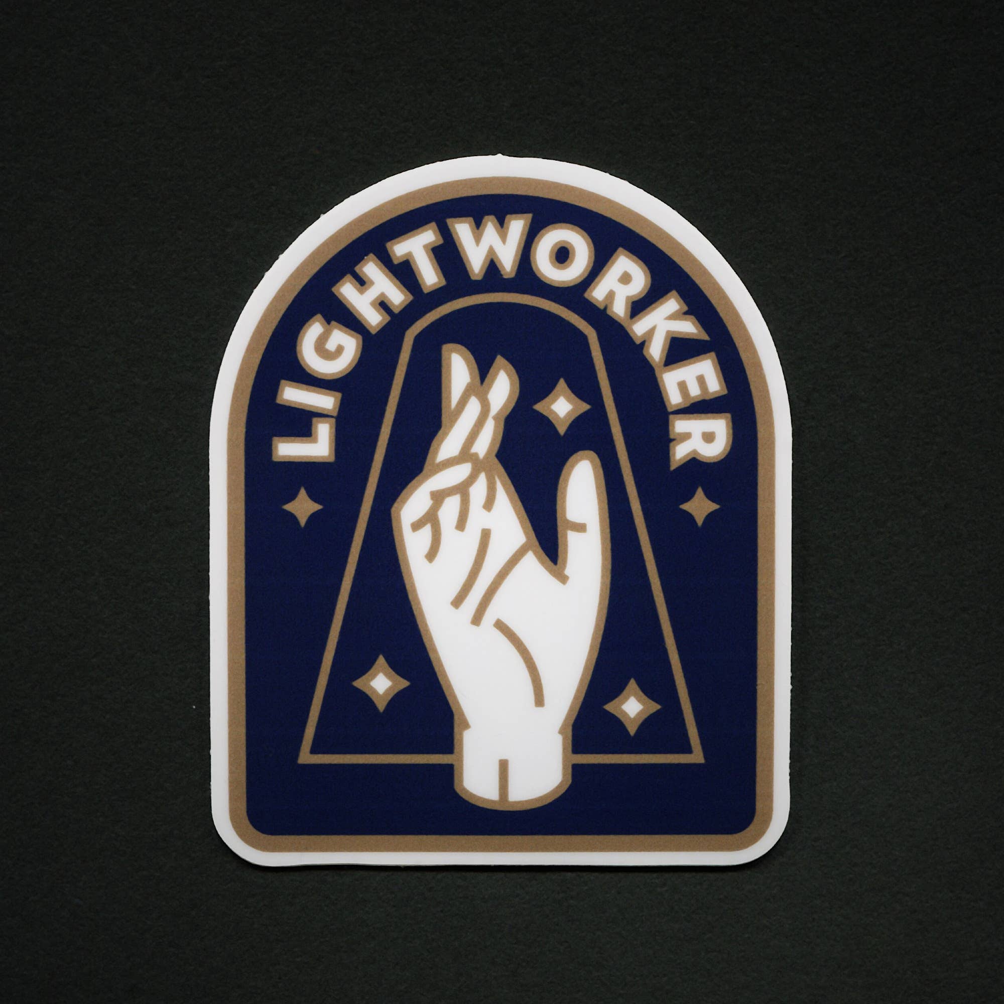 Lightworker Sticker - Spiral Circle