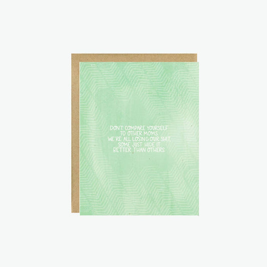 Losing Our Shit Card - Spiral Circle