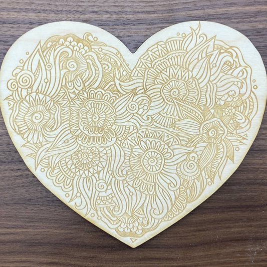 Love Crystal Grid #2 | 12 inch - Spiral Circle