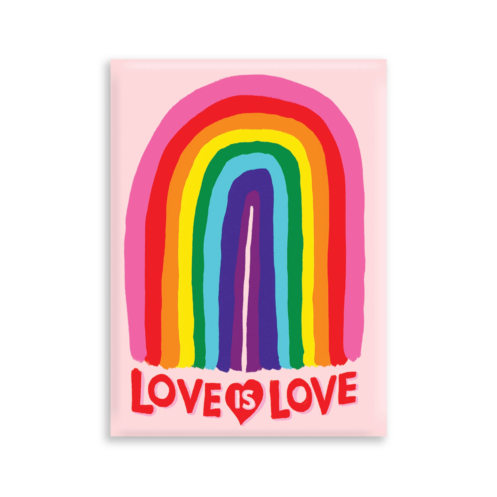 Love is Love Magnet - Spiral Circle