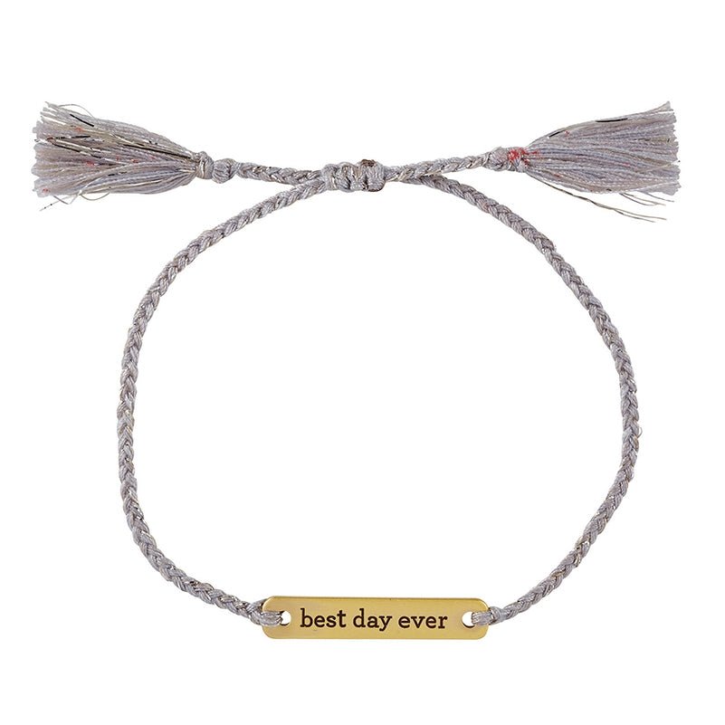 Love Notes Bracelet | Best Day Ever - Spiral Circle