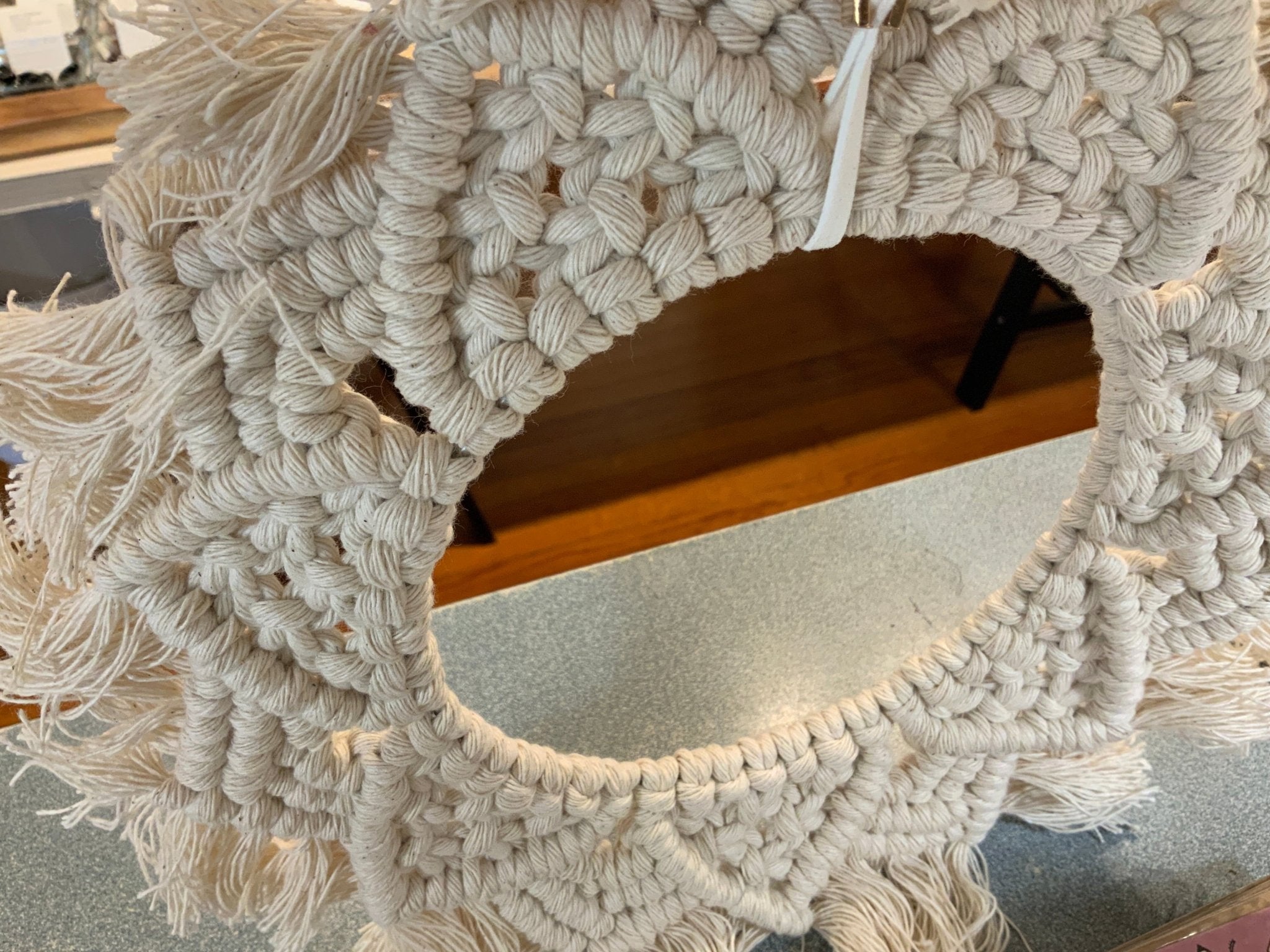 Macrame Mandala - Spiral Circle