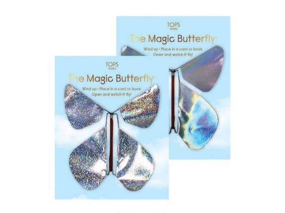 Magic Flying Butterfly Holographic - Spiral Circle