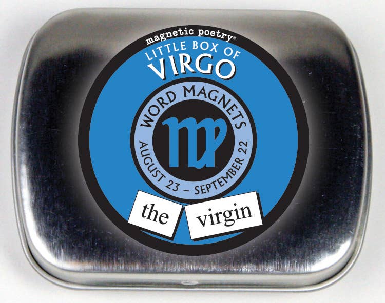 Magnetic Poetry Box | Virgo - Spiral Circle